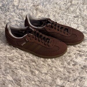 Like New Adidas Sambas men’s size 10.5 brown